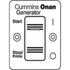 Onan Cummins 300-5331 Remote Control Switch Only Image 1