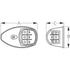 Sea-Dog 400070-1 Stainless Steel Led Navigation Lights Port And Starboard