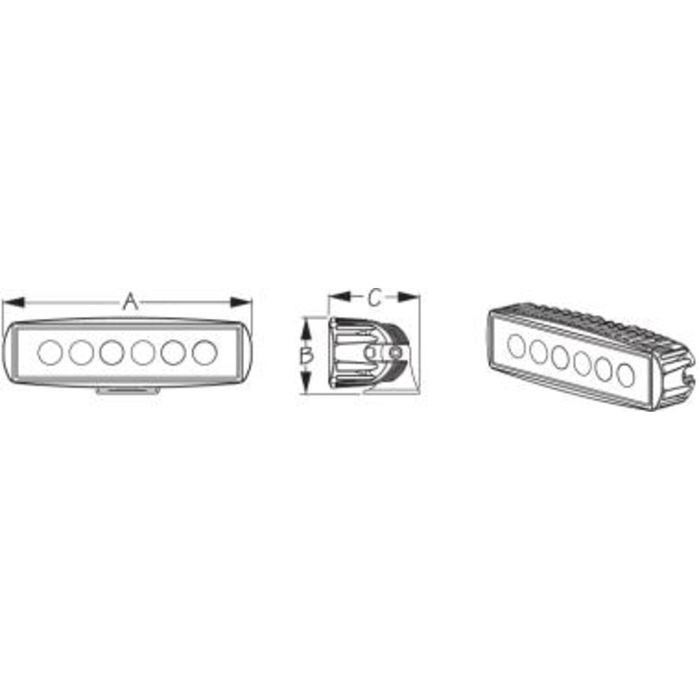 LED COCKPIT SPREADER LIGHT (SEA-DOG)