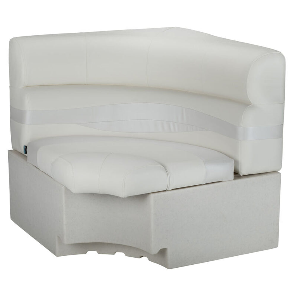 Lippert Comp 674632 Pontoon Furniture 32x32 Sq Corner White