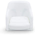 LIPPERT COMP 674635 Pontoon Furn Bucket Seat White