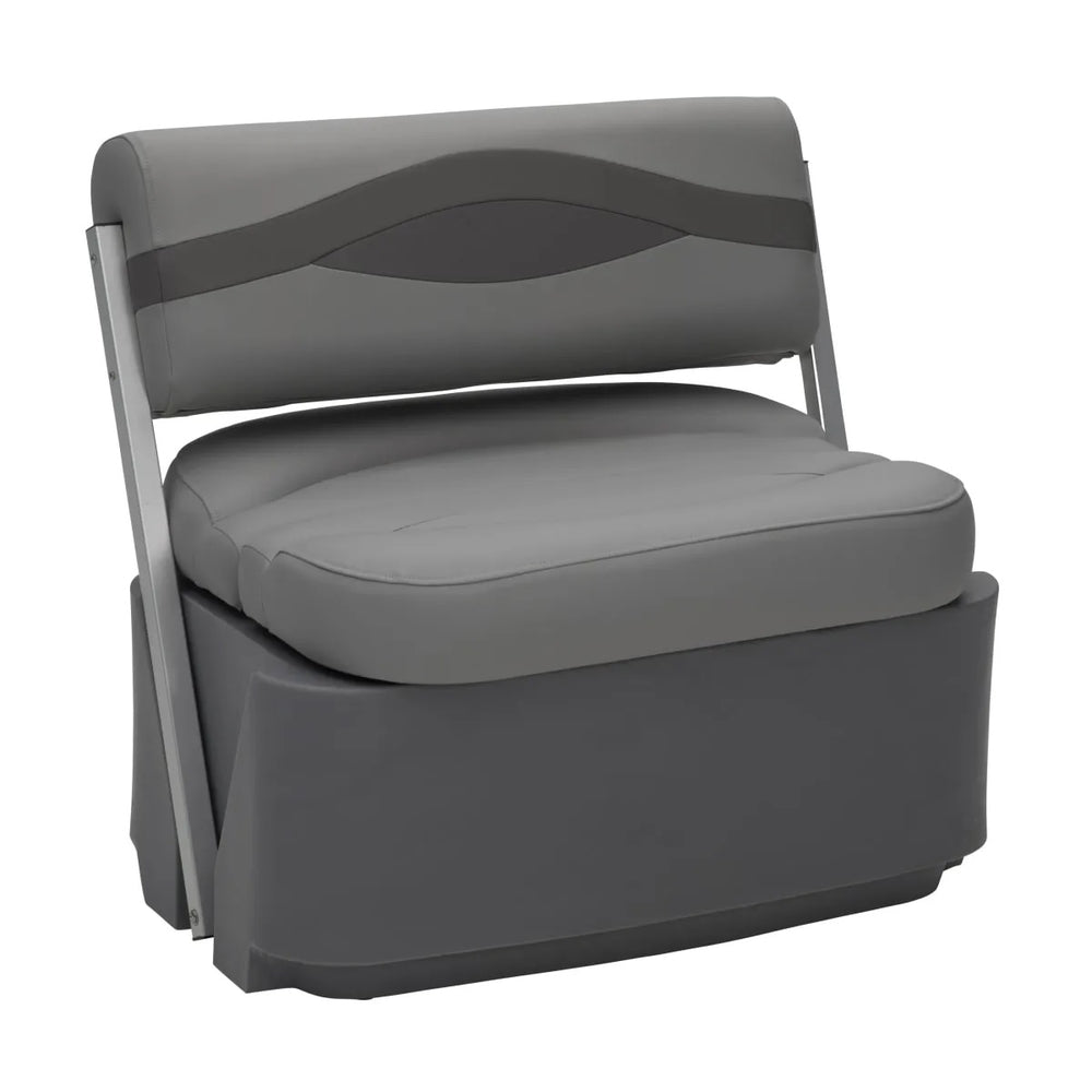 LIPPERT COMP 803555 Pontoon Furn Flip Flop Seat Charcoa Image 1