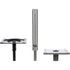 LOCK'N-PIN&trade; 3/4&quot; PEDESTAL SET (SWIVL-EZE)