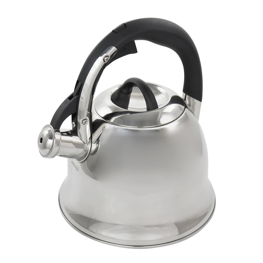 Mr. Coffee 128619.01 Coffield Tea Kettle Stainless Steel Whistling 1.8 Quart Image 1