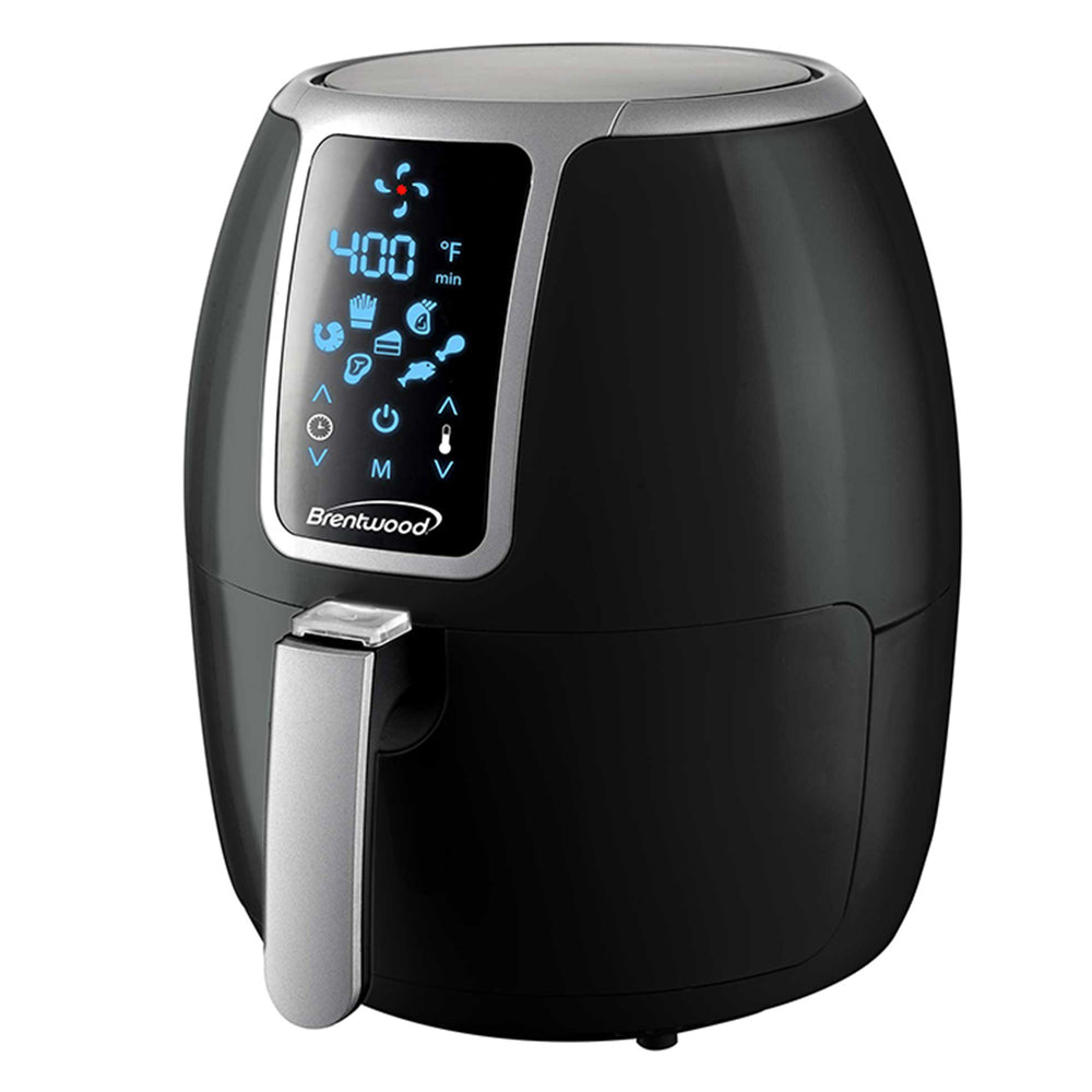 brentwood Af-400Dbk Air Fryer 1400 Watt 4 Quart Digital Electric Image 1