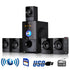 Befree Sound Bfs440 5.1 Channel Surround Bluetooth Speaker System In Black Image 1