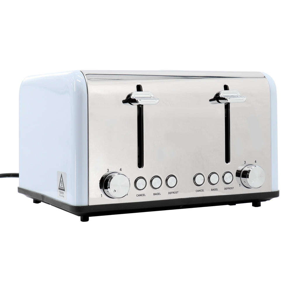 Redmond ST006LBUSNP 4-Slice Stainless Steel Toaster with Extra Wide Slots Image 1