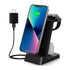 Trexonic Trx-Ud21 3 In 1 15 Watt Fast Charge Charging Station Black Image 1