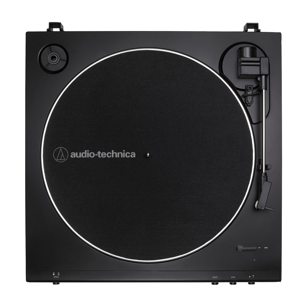 Audio-Technica AT-LP60X-BK Turntable 2-Speed Belt-Drive Stereo (Black)