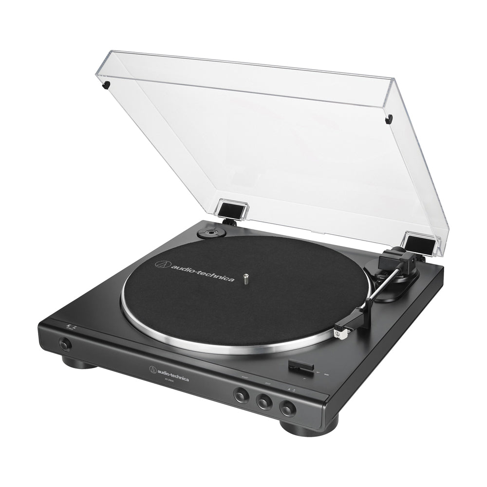 Audio-Technica AT-LP60X-BK Turntable 2-Speed Belt-Drive Stereo (Black)