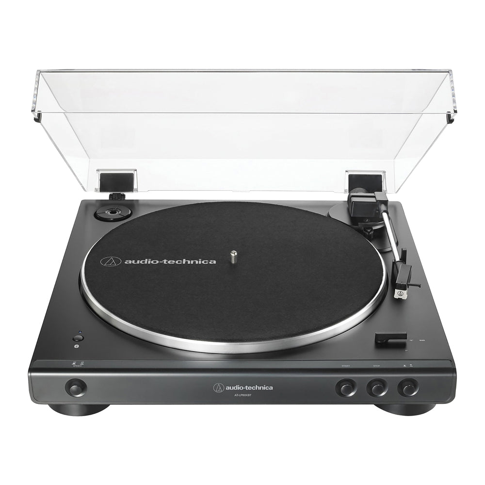 Audio Technica At-Lp60Xbt-Bk Fully Automatic Wrls/Bt Belt-Drive Turntable Black Image 1