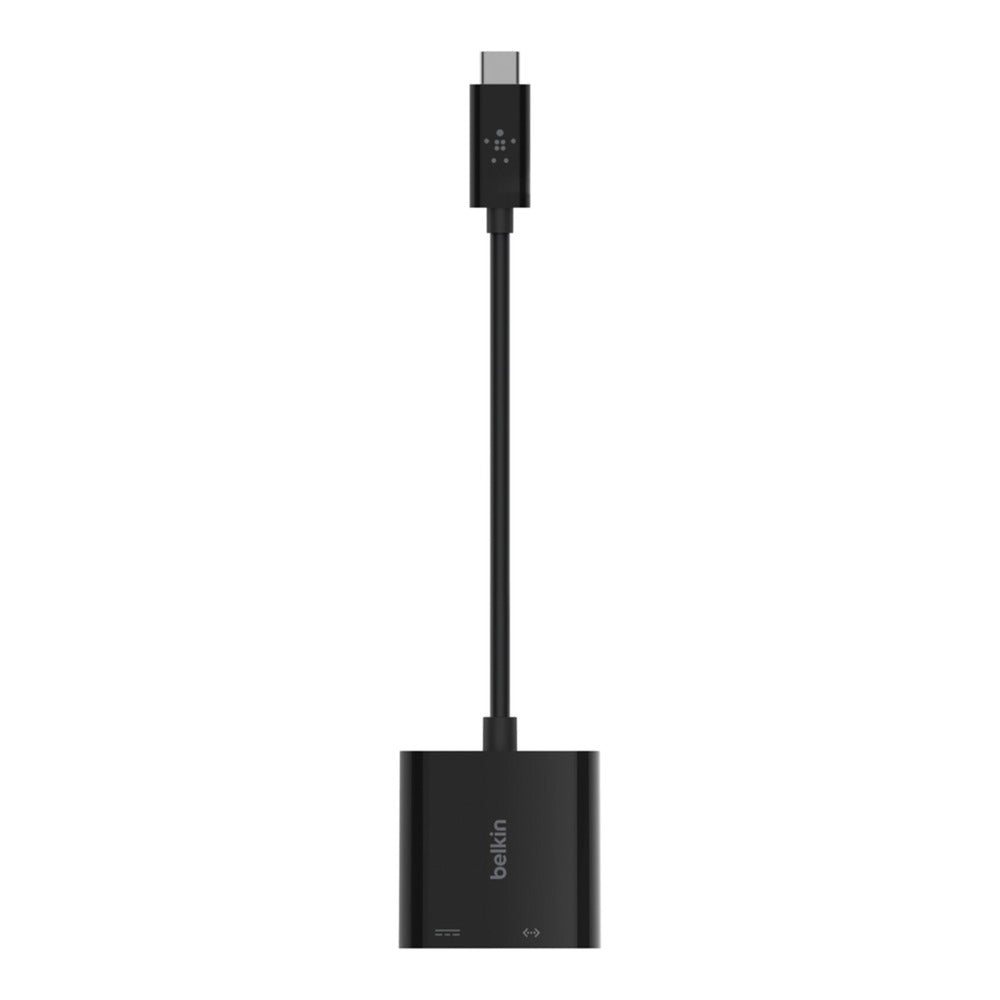 Belkin International Inc Inc001Bk-Bl Usb-C To Ethernet Adapter Power Delivery