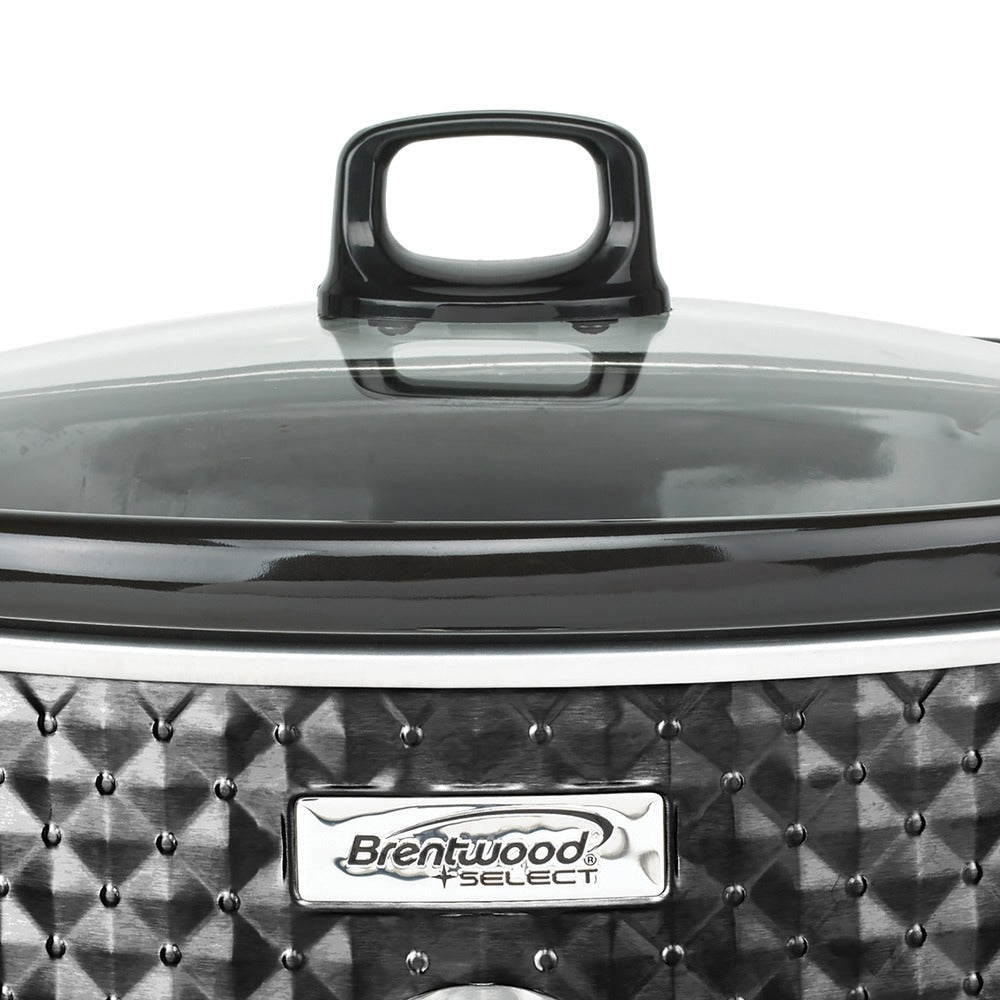 Brentwood SC-157BK 7 Quart Slow Cooker Black
