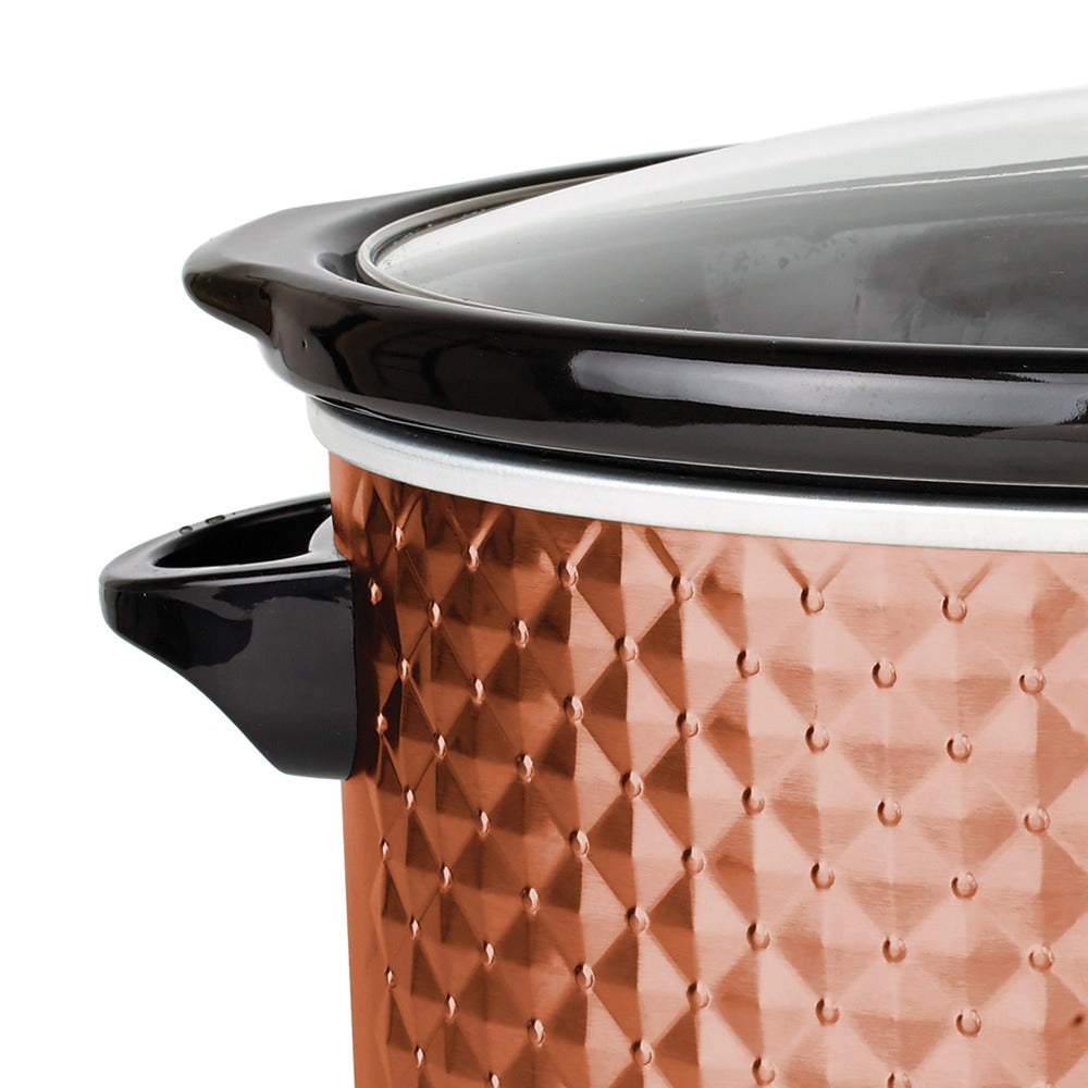 Brentwood SC-157C Slow Cooker 7 Quart Copper Finish