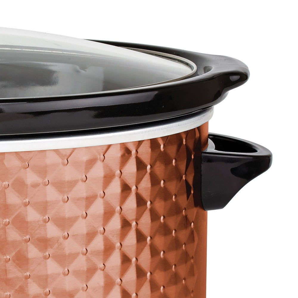 Brentwood SC-157C Slow Cooker 7 Quart Copper Finish