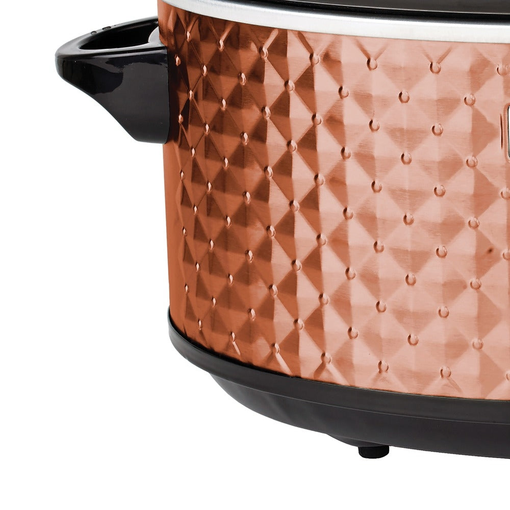 Brentwood SC-157C Slow Cooker 7 Quart Copper Finish