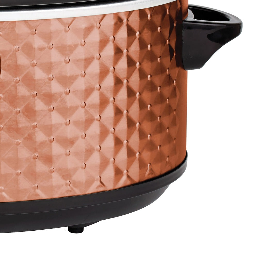 Brentwood SC-157C Slow Cooker 7 Quart Copper Finish