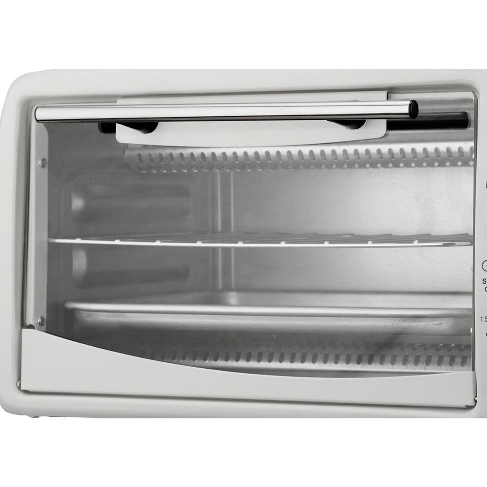 Brentwood Ts-345W 9-Liter 4 Slice Toaster Oven Broiler White