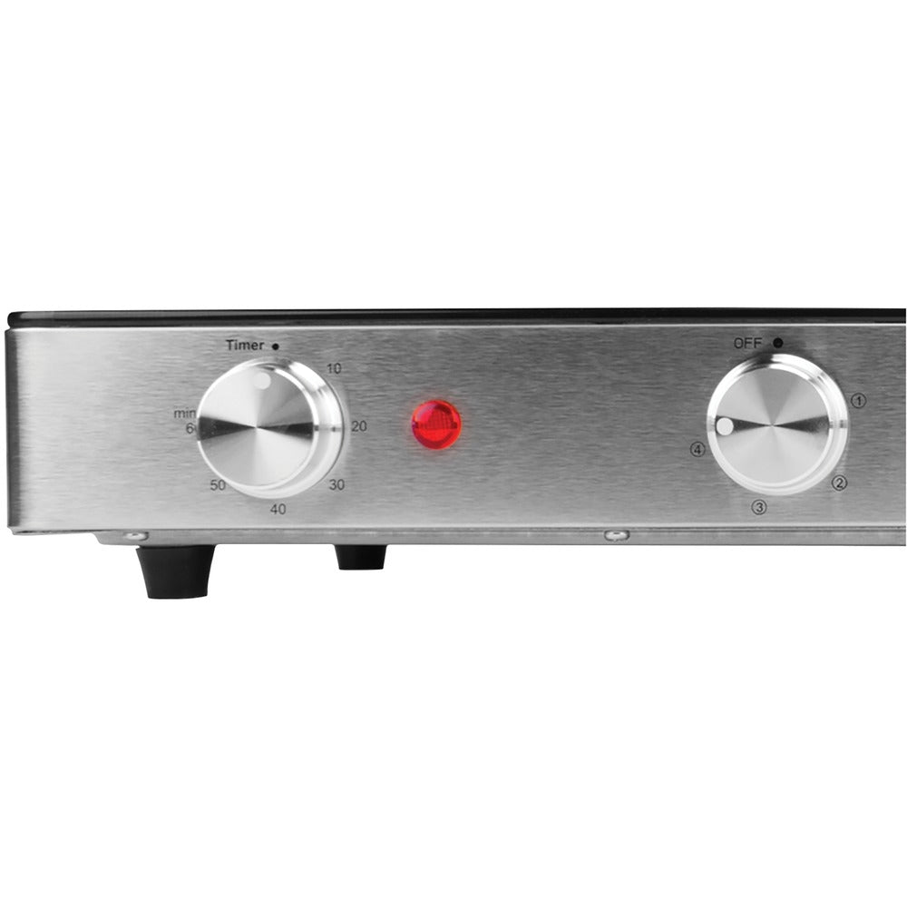 Brentwood TS-382 Double Infrared Burner - 1800W