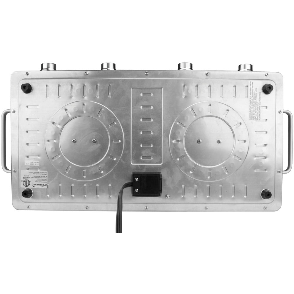 Brentwood TS-382 Double Infrared Burner - 1800W