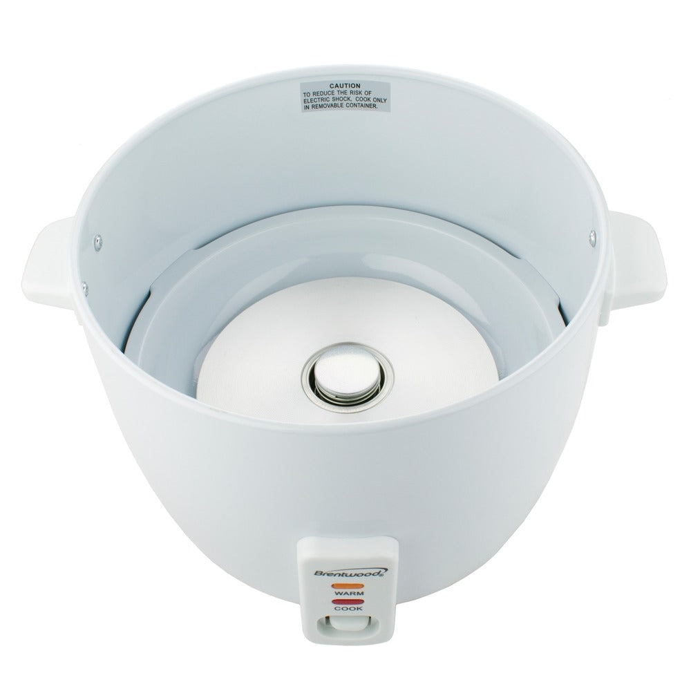 Brentwood TS-700S Rice Cooker/Steamer, 4 Cup Capacity
