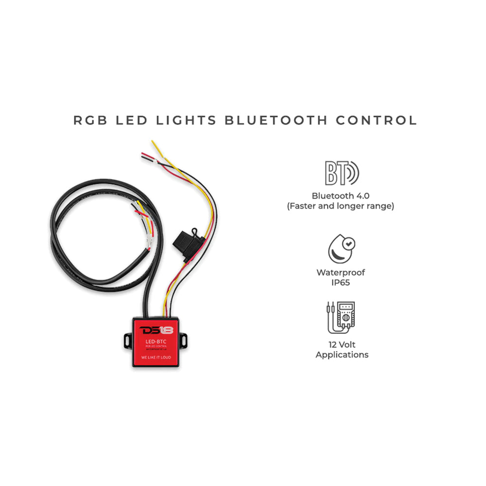 Ds18 Led-Btc Led Light Bluetooth Control Works Android And Iphone