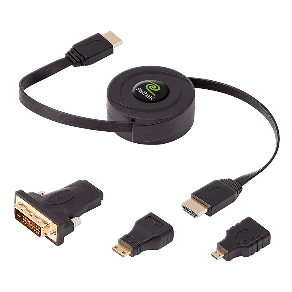 Emerge Technologies Inc Etcablehdm Retractable HDMI A to Cable Image 1