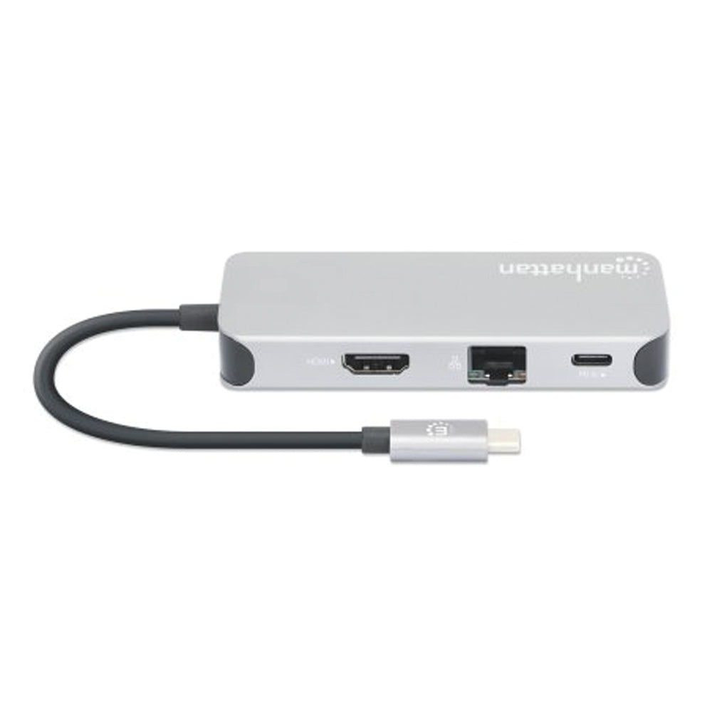 INTELLINET 130615 Usb-C 8-In-1 Docking Station Power Delivery