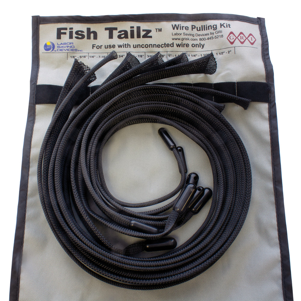 Labor Saving Devices LS-85-900 Fish Tailz Pull Sock Kit with 8 Socks