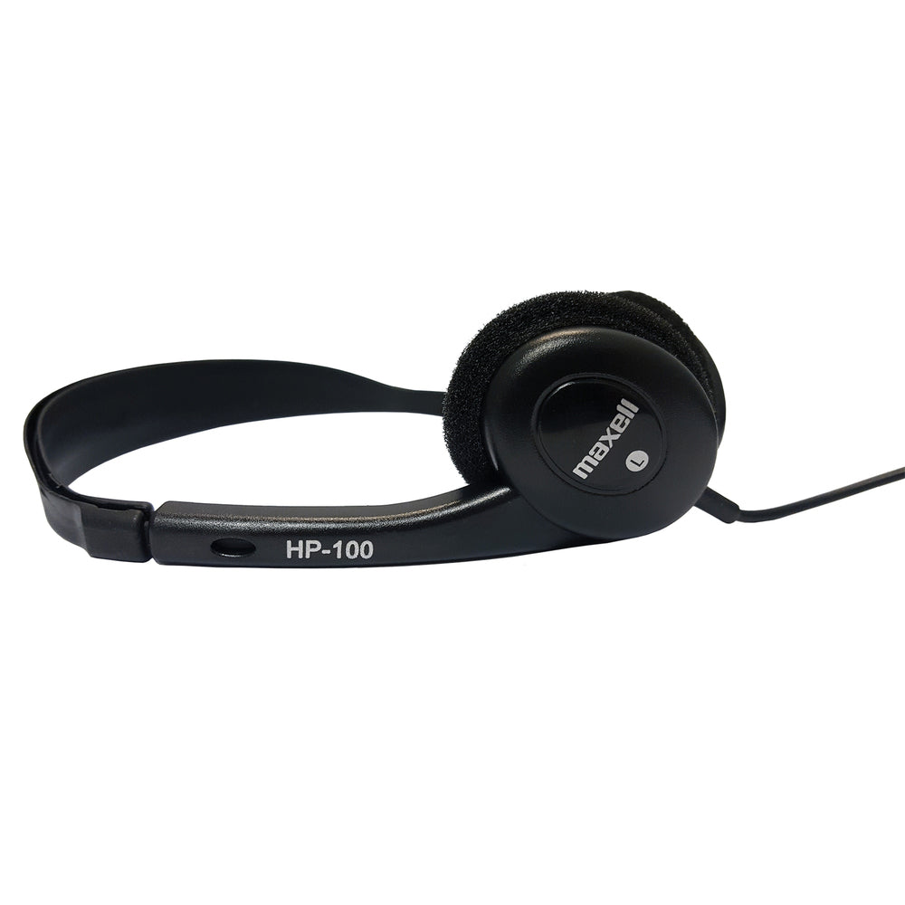 Maxell 199845 HP100 Headphones with Mic