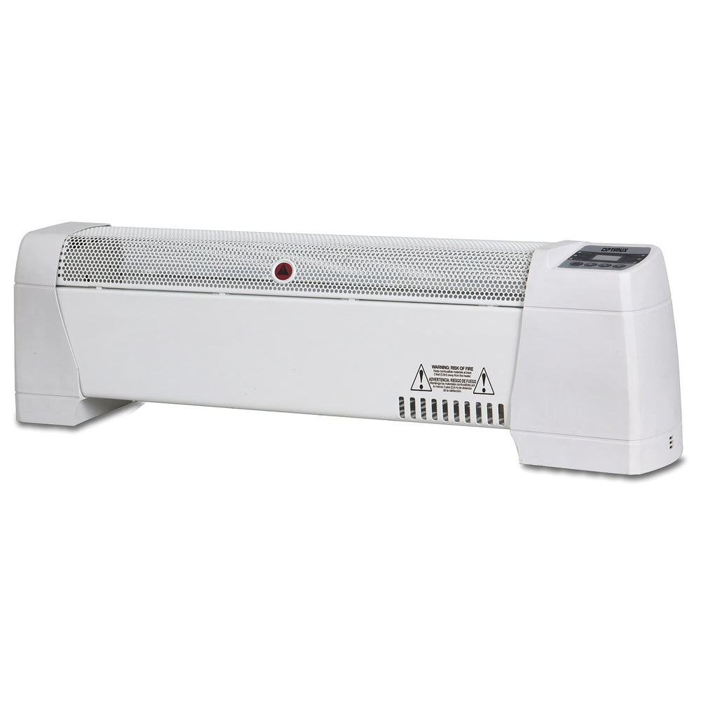 Optimus H-3603 30 In. Baseboard Convection Heater Digital Display And