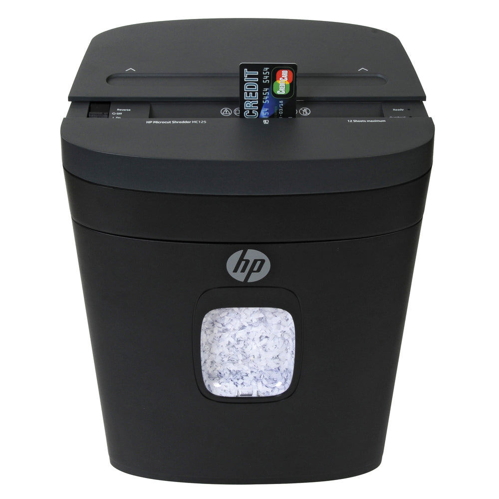 Royal 91041R HP-MC125 Microcut Shredder - 12 Sheet Capacity, Credit Card Shredding, Pull-Out Bin