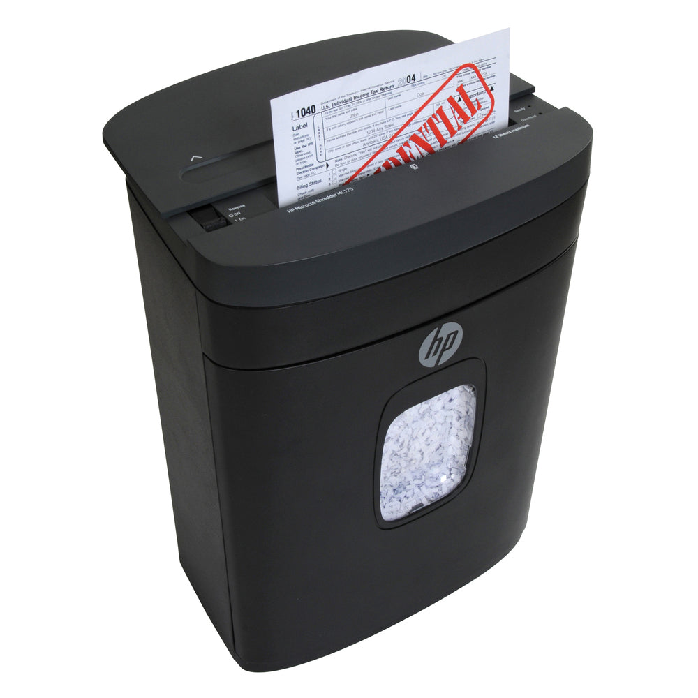 Royal 91041R HP-MC125 Microcut Shredder - 12 Sheet Capacity, Credit Card Shredding, Pull-Out Bin