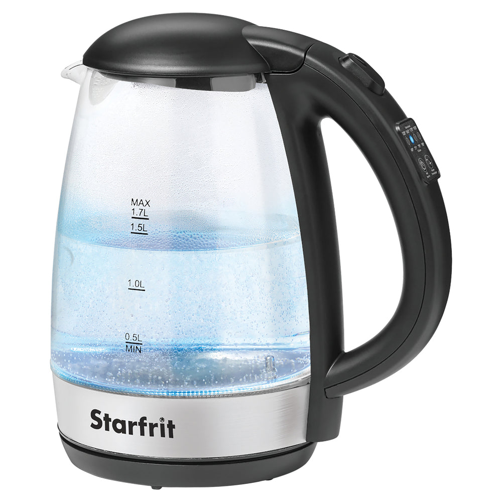 Starfrit 024011-002-0000 Elc Vrbl Temp Kettle Blk