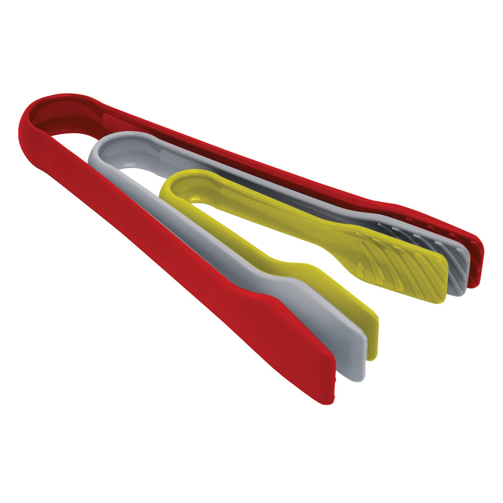Starfrit 080478-003-0000 Nesting Tongs Set - Nylon, Heat-Resistant - 3 Sizes Image 1