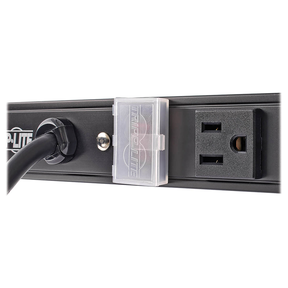 TRIPP LITE PS2408B 8 Outlet Power Strip 5-15R 15Feet Cord Vertical 5-15P 24Inch