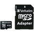 Verbatim 44081 8GB Premium microSDHC Memory Card Adapter UHS-I V10 Image 1