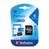 Verbatim 44081 8GB Premium microSDHC Memory Card Adapter UHS-I V10