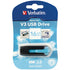 Verbatim Corporation 49176 16Gb Flash Drive Usb 3.0 Store N Go V3 Black Blue