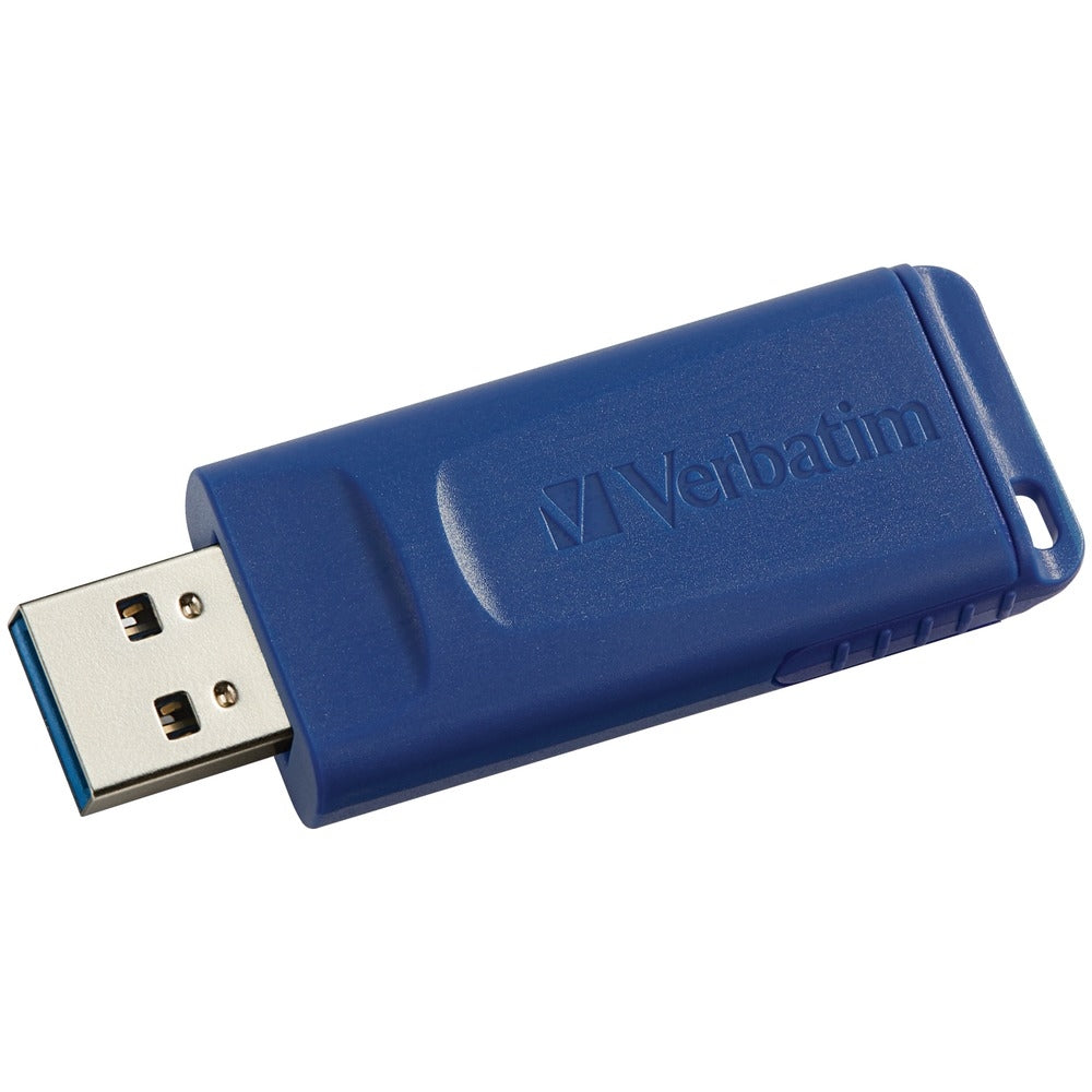 Verbatim 98658 64GB Flash Drive USB 2.0 Blue Image 1