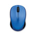 Silent Wireless Blue LED Mouse, 2.4 GHz, 32.8 ft Range, Left