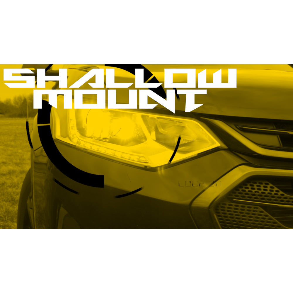 Racesport H13Tled Terminatorseries H13 Fanlessled Headlight Kit Pinpoint