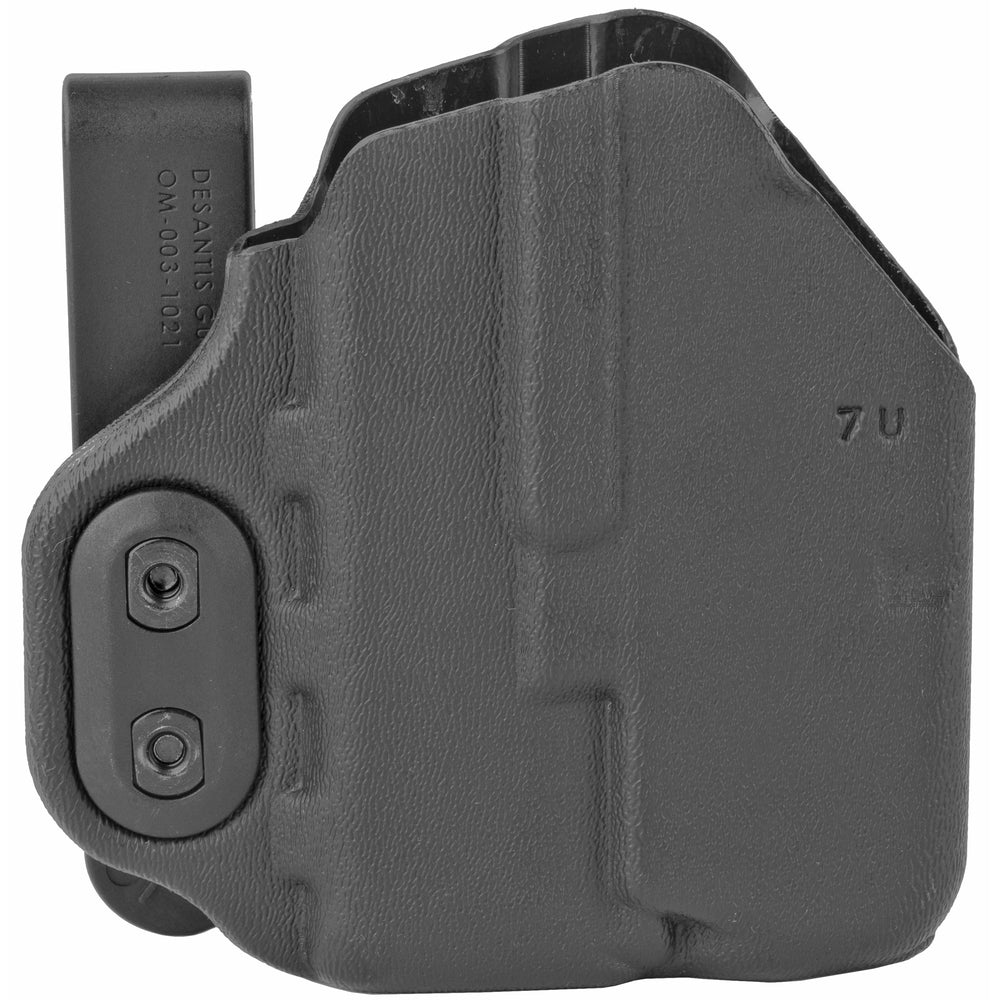 DeSantis 137kj7uz0 Slim Tuk Holster IWB Kydex Ambi Hellcat OSP w/ TLR-6 Image 1