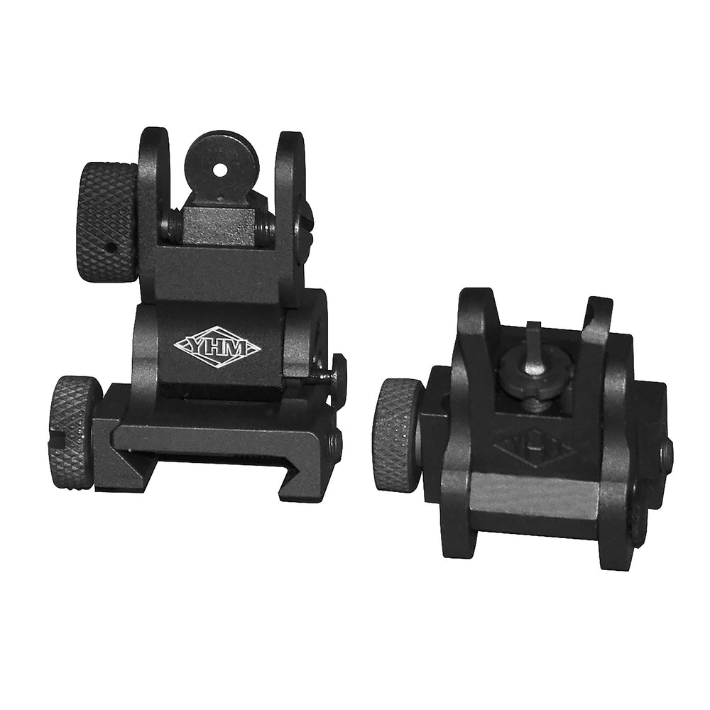 Yankee Hill Machine Co Yhm-8027 Yhm Flip Sight Set Blk Image 1