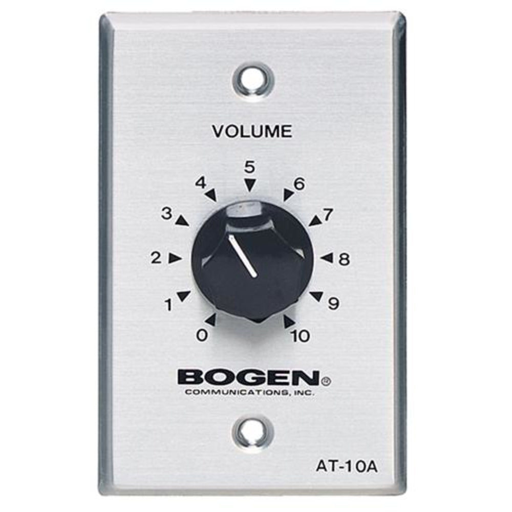 Teledynamic BG-AT10A Bogen 10 Watt Attenuator Single Gang Image 1