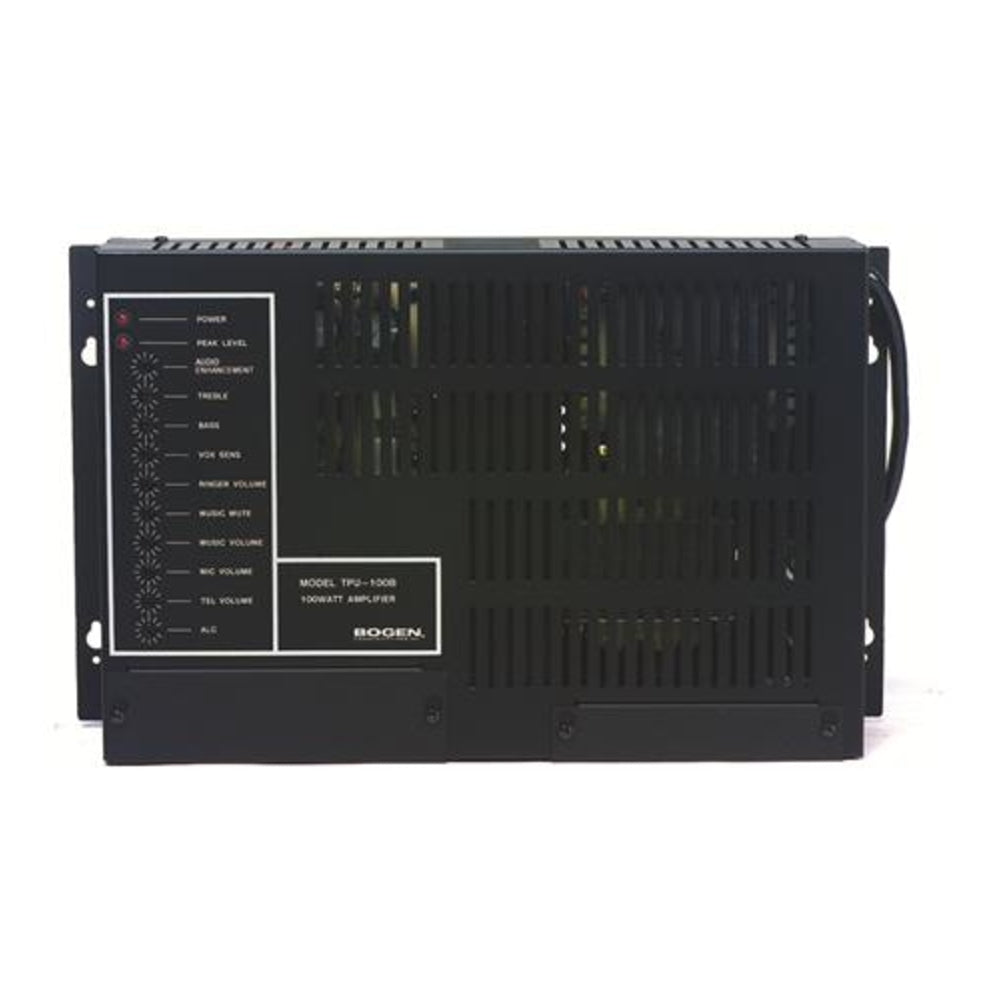 Bogen TPU100B Telephone Paging Amplifier - 100W Image 1