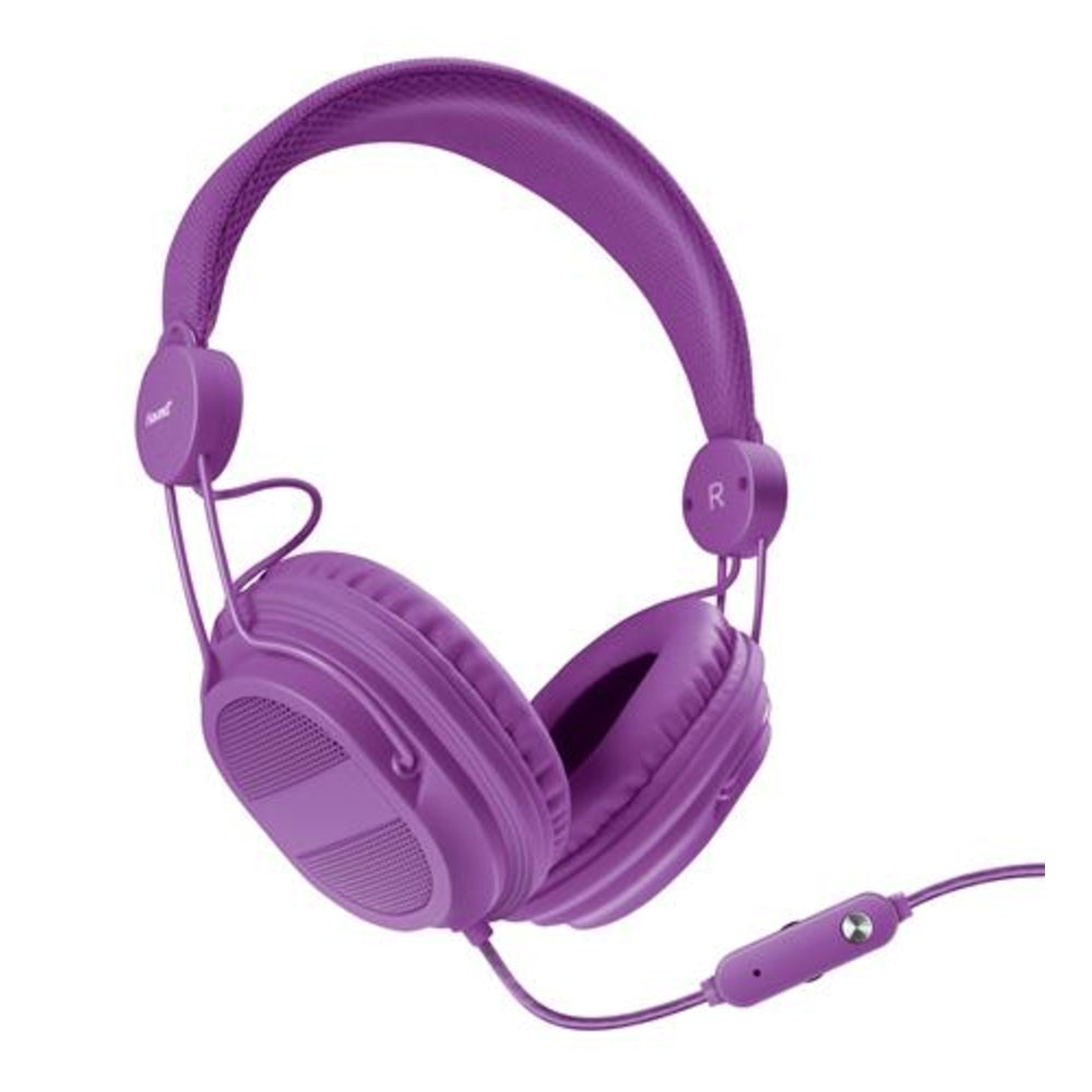 Isound Dghp-5540 HM-310 Kid Friendly Headphones - Purple Image 1