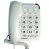 Golden Eagle GEE3104WH Big Button Phone - Speakerphone, White Image 1