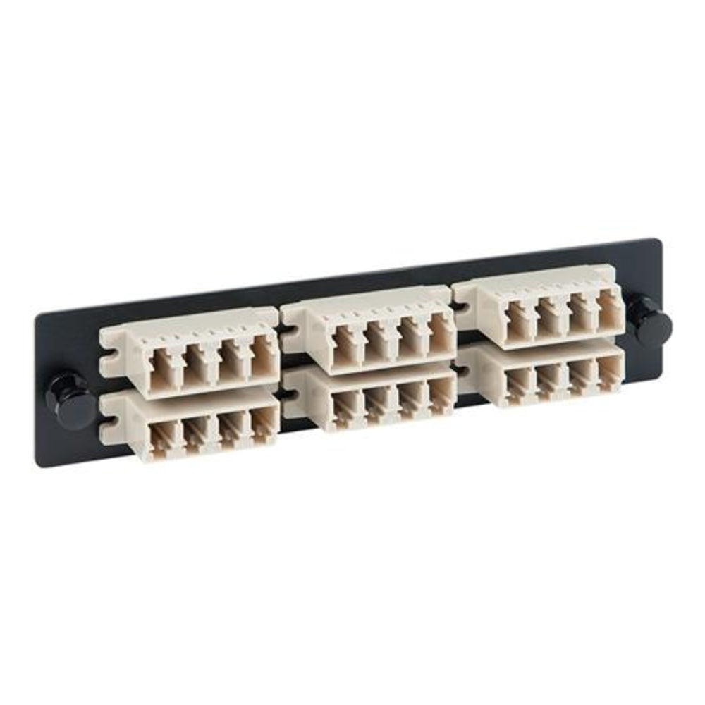 Icc Icfopl1615 Adapter Panel- 6 Quad Lc- 24F- Beige- Mm Image 1