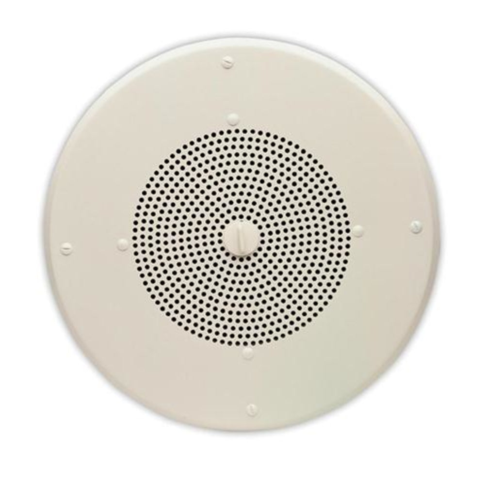 Valcom Vip-120A 8In Round One Way Ceiling Ip Image 1